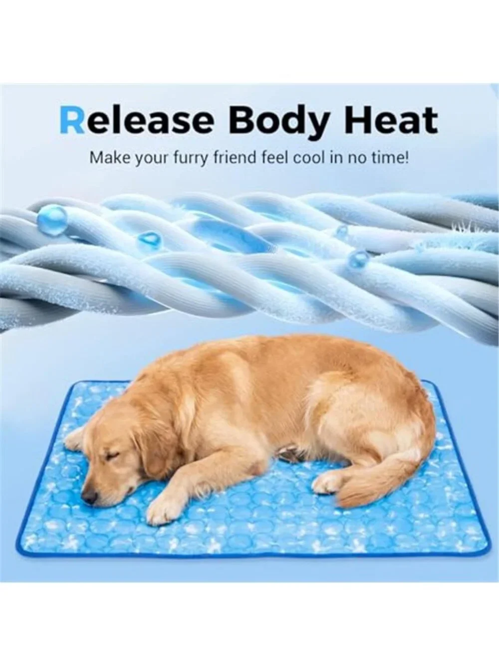 Dog Cooling Mat Arc-Chill Cooling Fiber Self-Cooling Pad,  40